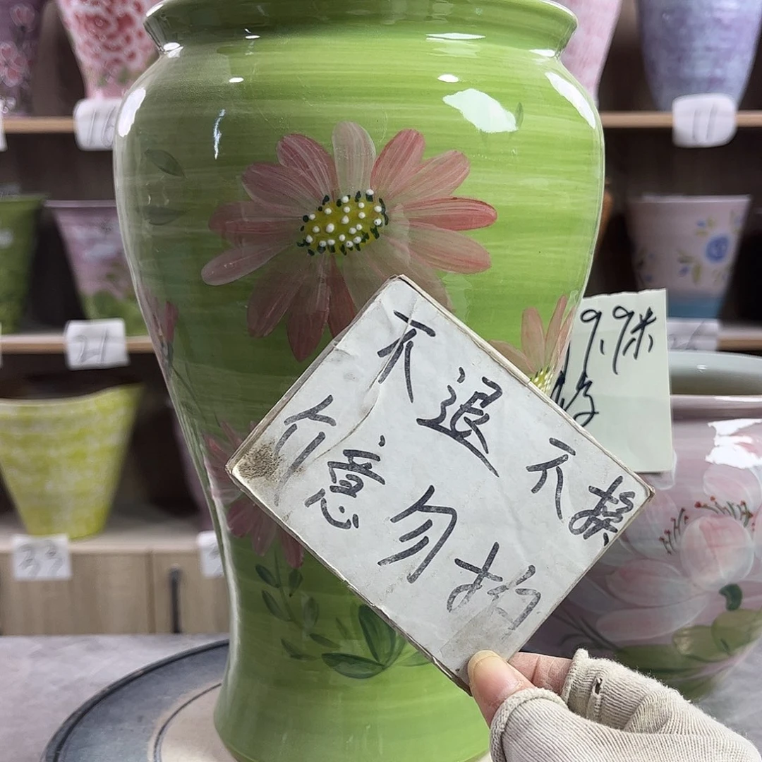꧁***꧂景德镇陶瓷花盆花盆
