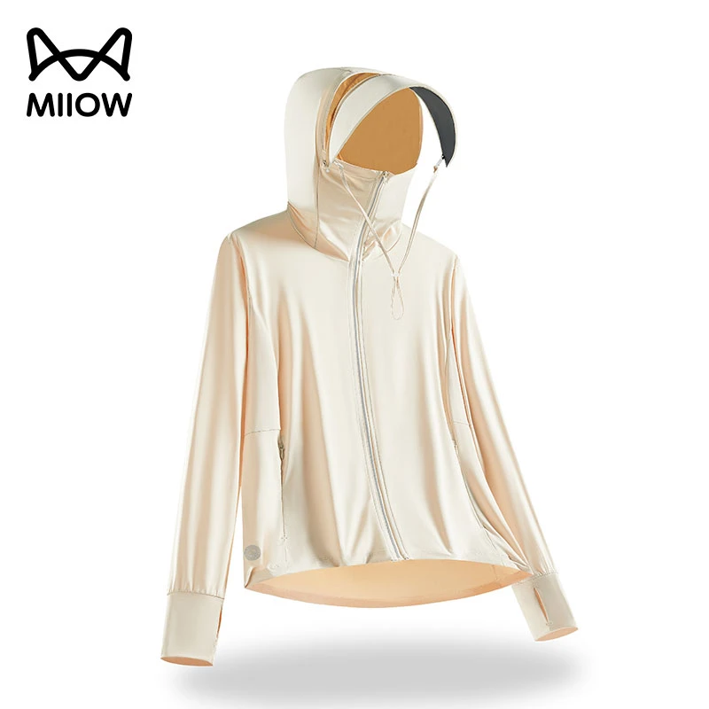 MIIOW CLASSIC/猫人经典夏季冰丝防晒衣女轻薄透气防紫外线防晒服