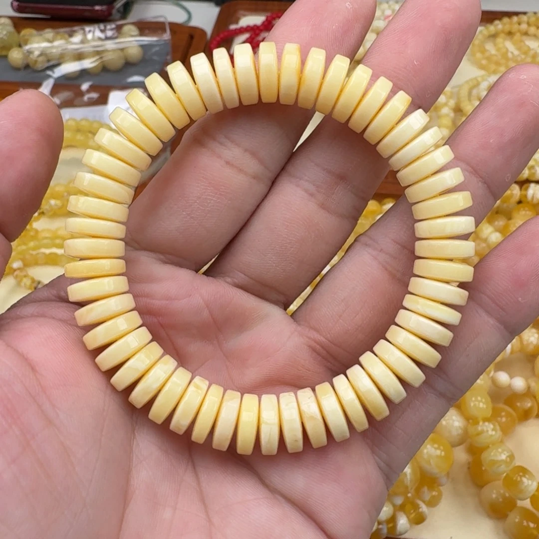 手链琥珀未镶嵌蜜蜡手串