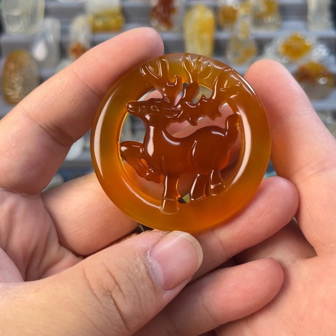 玛瑙/玉髓未镶嵌颈饰