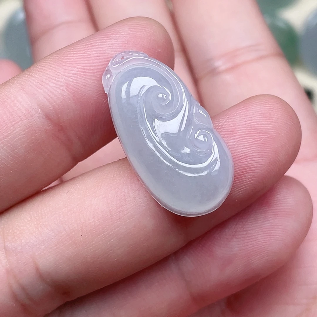 颈饰未镶嵌翡翠如意