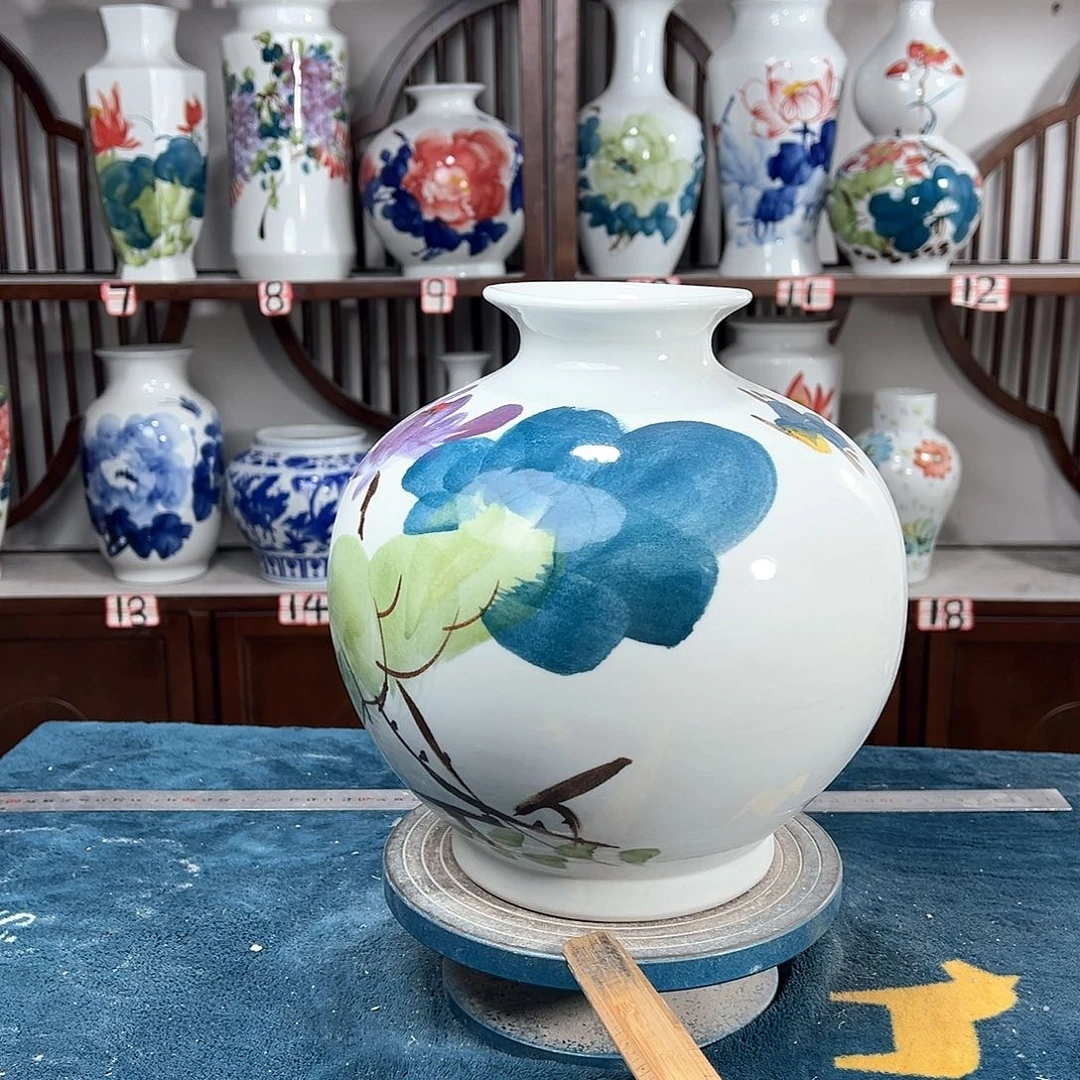 摆件景德镇陶瓷石鸟