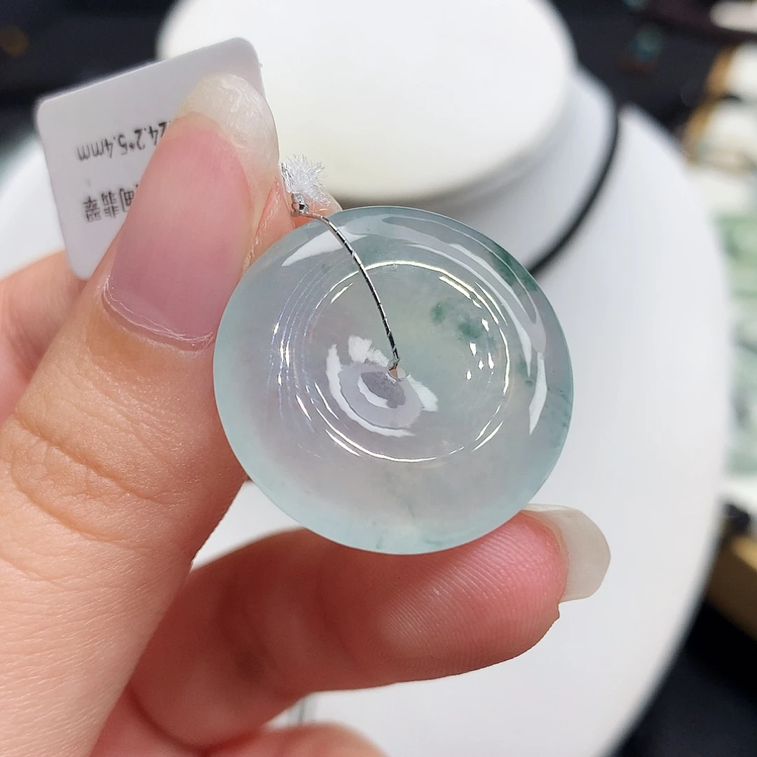 翡翠未镶嵌胸饰翡翠116，24.6/5.4