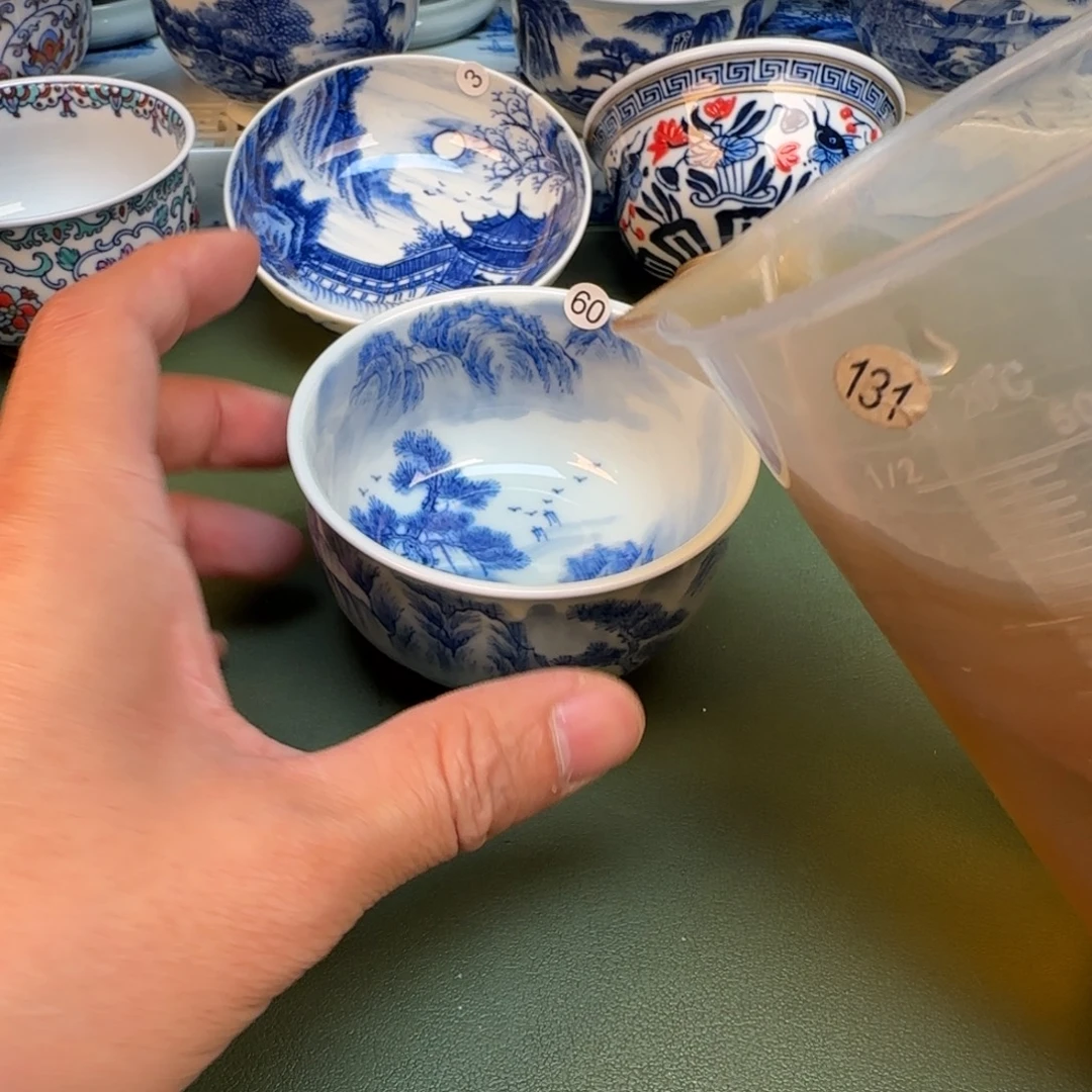纯手工纯手绘茶具石头60
