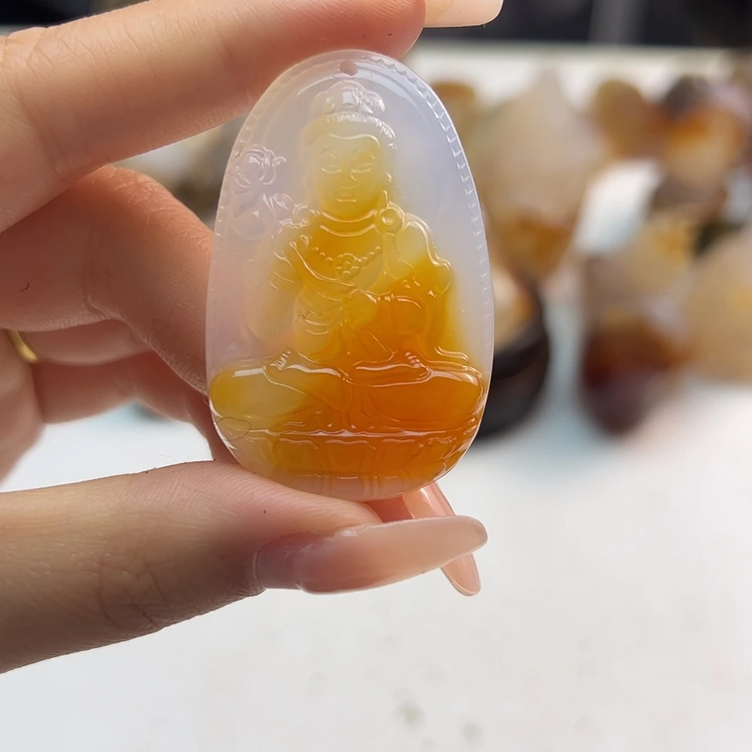 玛瑙/玉髓合金颈饰