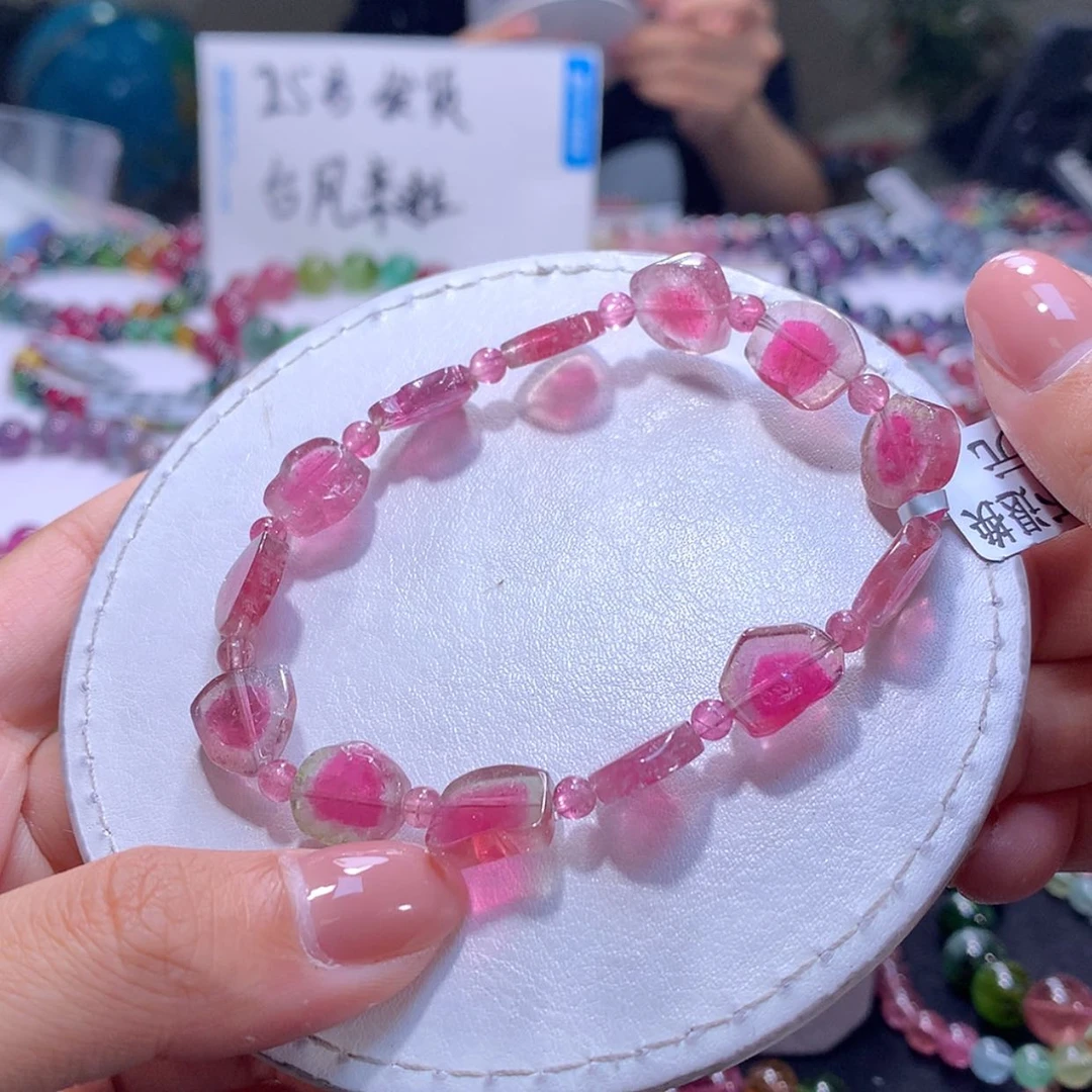 【闪购商品】未镶嵌手串碧玺10m