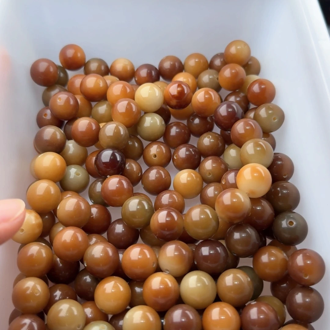 菩提根/象牙果手串50颗追光13圆
