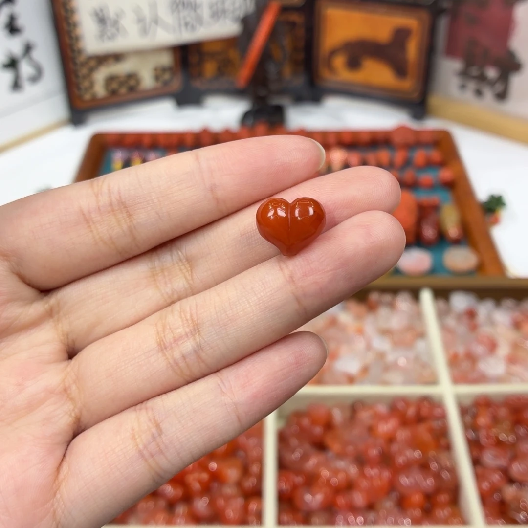 南红玛瑙未镶嵌配饰南红屁桃