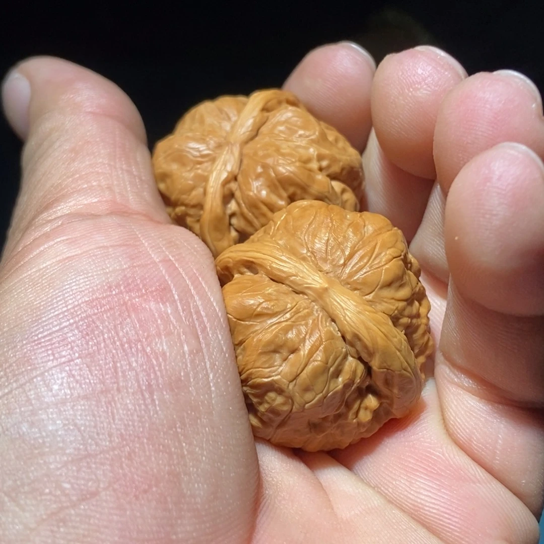 文玩核桃把件文玩核桃蛤蟆头