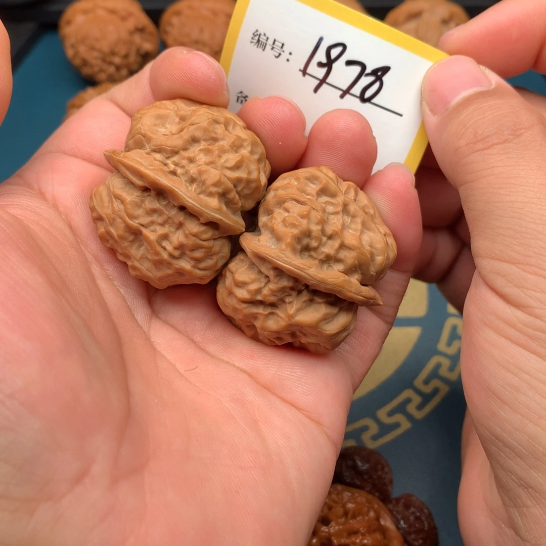 吊坠文玩核桃37全品蛤蟆1978