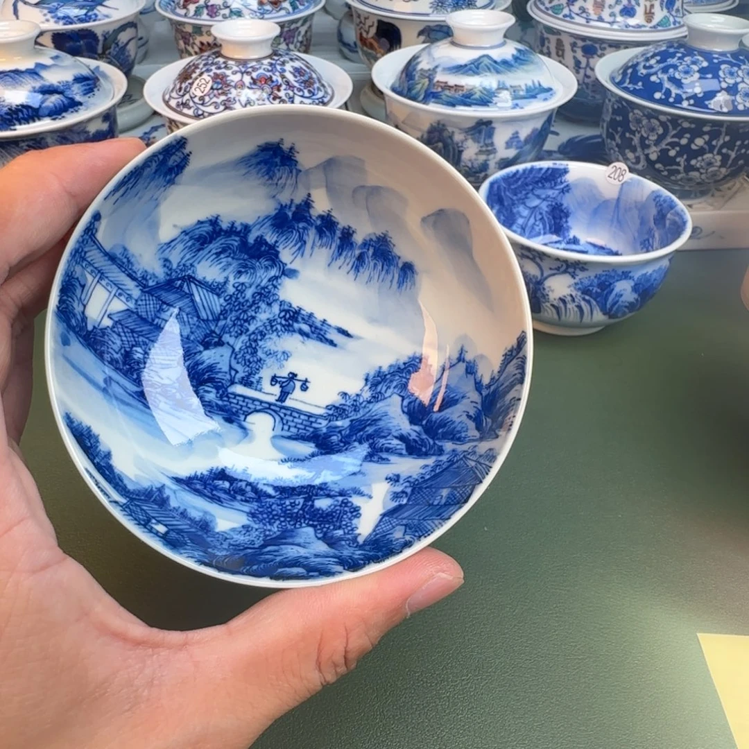 纯手工纯手绘茶具255