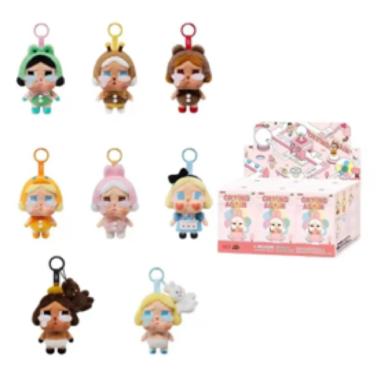 【米粒潮玩】Crybaby 哭娃眼泪工厂系列搪胶毛绒挂件潮玩盲盒