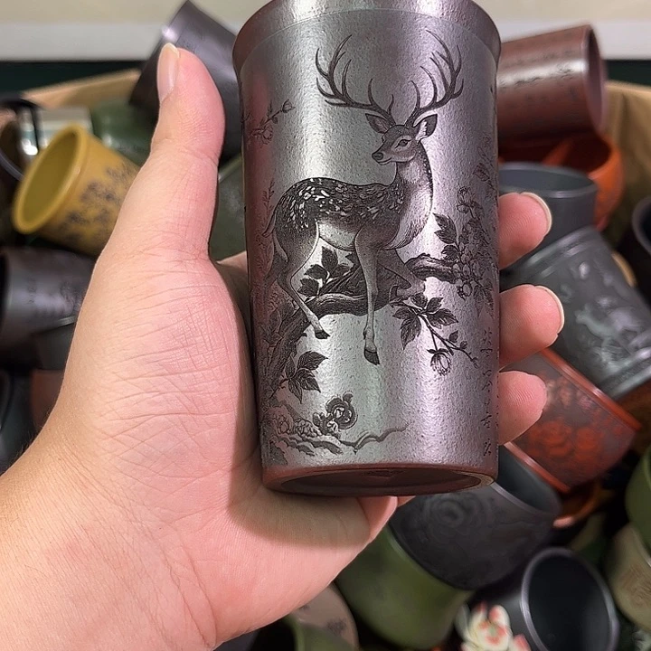 茶杯紫砂全手工紫砂主人杯