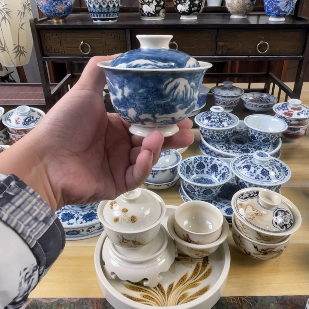 景德镇手工手绘茶具