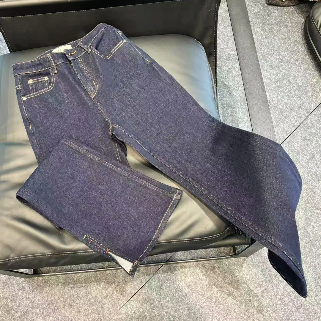 【南油张贝贝】25s设计师百搭微喇牛仔裤 071