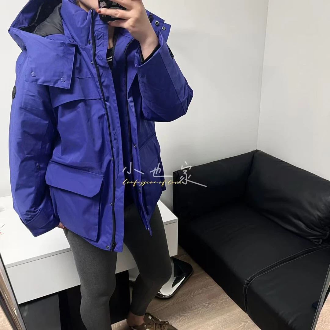 小也  高货~三防面料  白鸭绒  冲锋衣 羽绒服