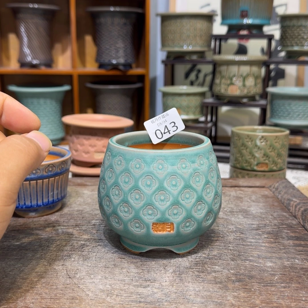 手工花盆 043 内口 6.5cm