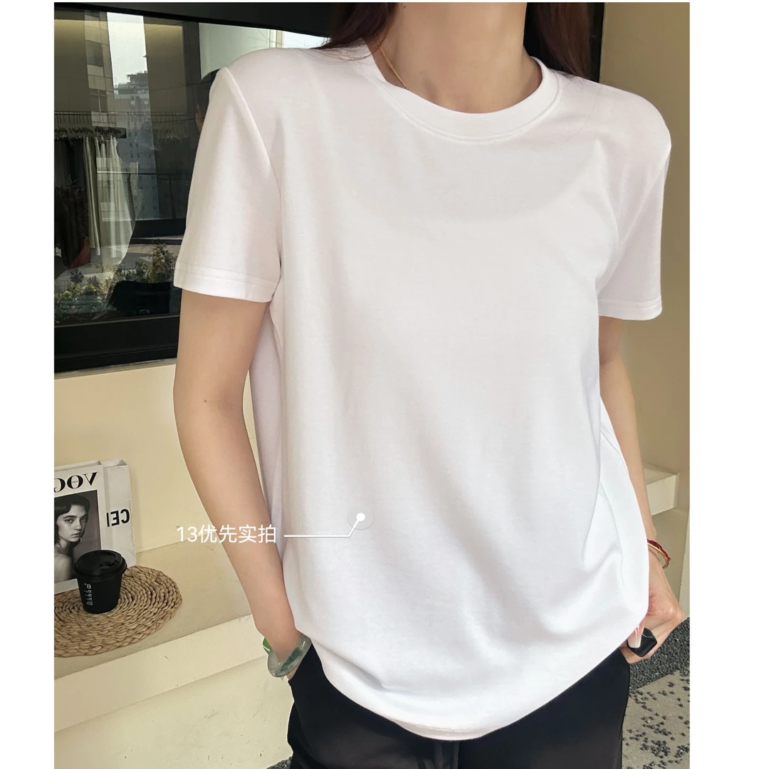 【奖品】百搭通勤休闲洋气天丝T恤2098