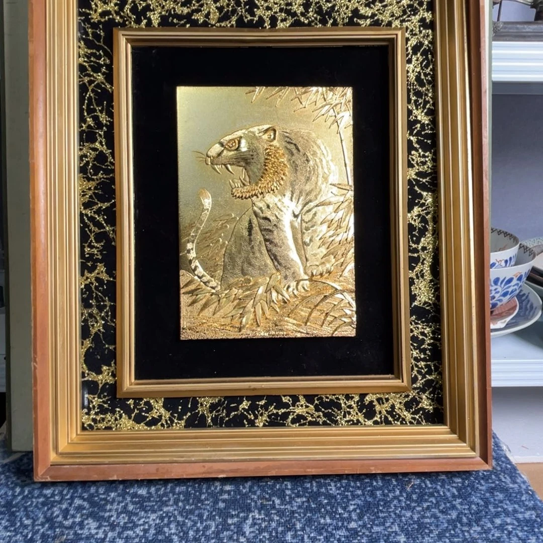 阿***里中古框画框子有瑕疵不退不换