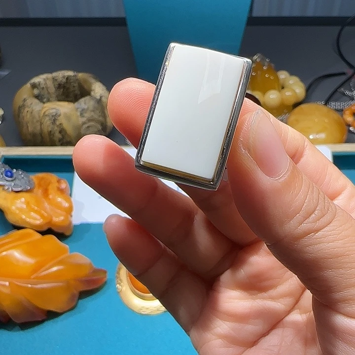 琥珀未镶嵌手链波兰设计款琥珀蜜蜡