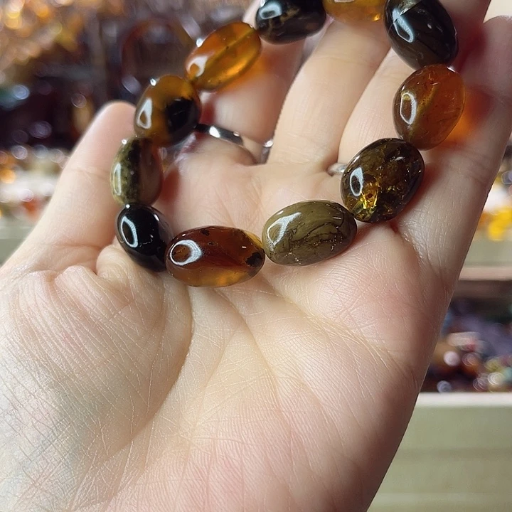 琥珀未镶嵌裸石天然缅甸琥珀