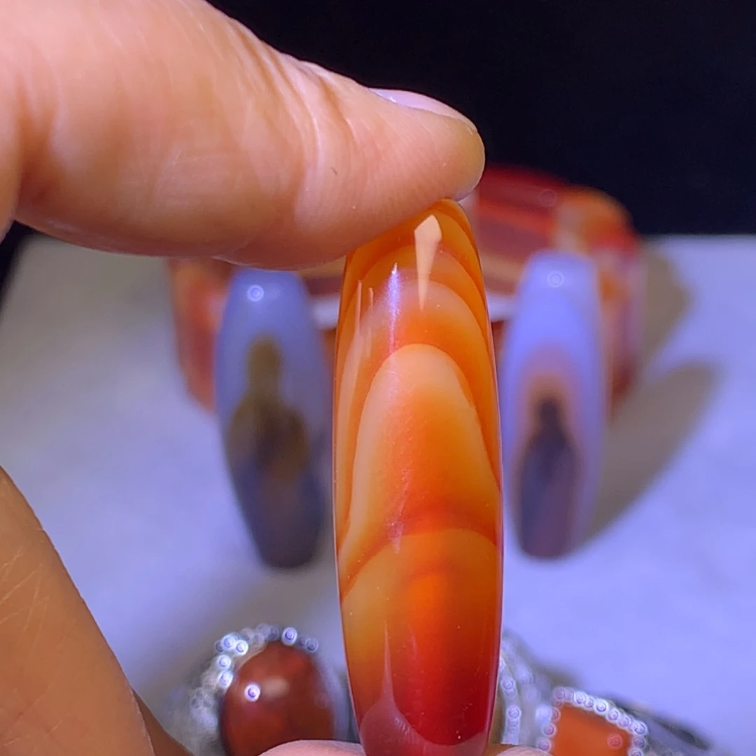 玛瑙/玉髓合金颈饰