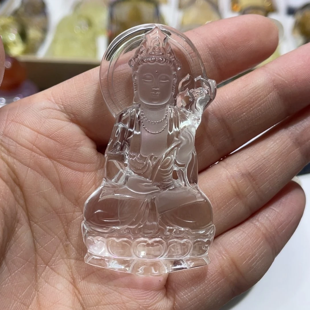 水晶颈饰未镶嵌宁**远定制