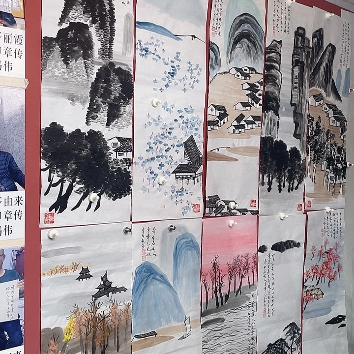 国画冯老师手绘作品