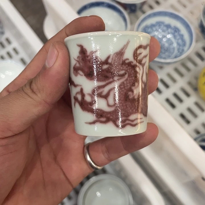 瓷摆件景德镇陶瓷老陶