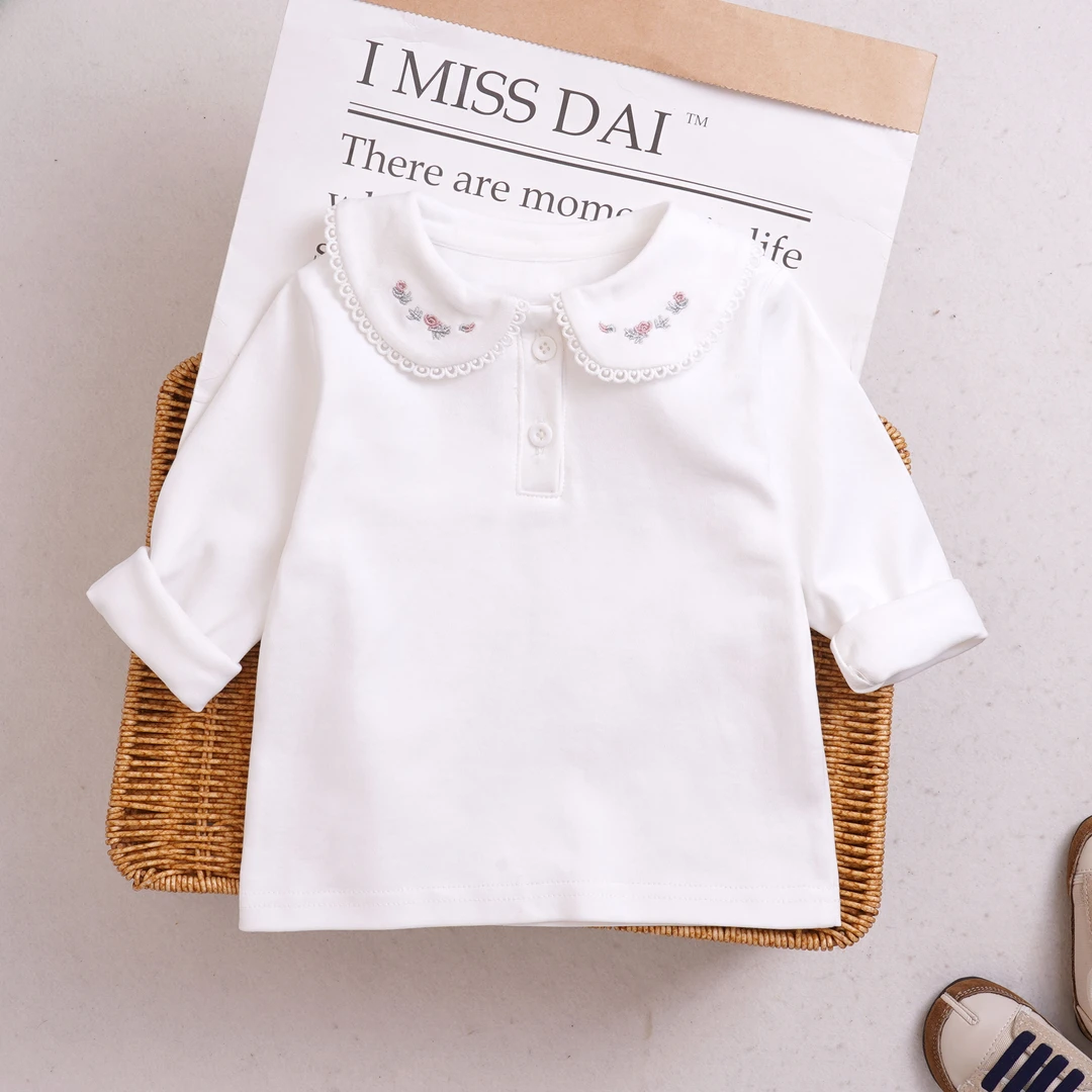 宝宝打底衫春秋季新款小童长袖上衣韩版婴儿内搭套头衣服春装