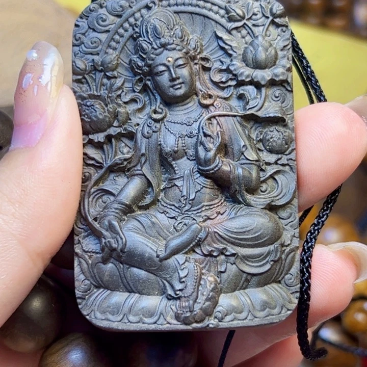 檀香木其他老山檀香阴沉度母