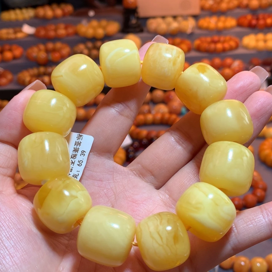 【闪购商品】手串蜜蜡未镶嵌蜜蜡手串