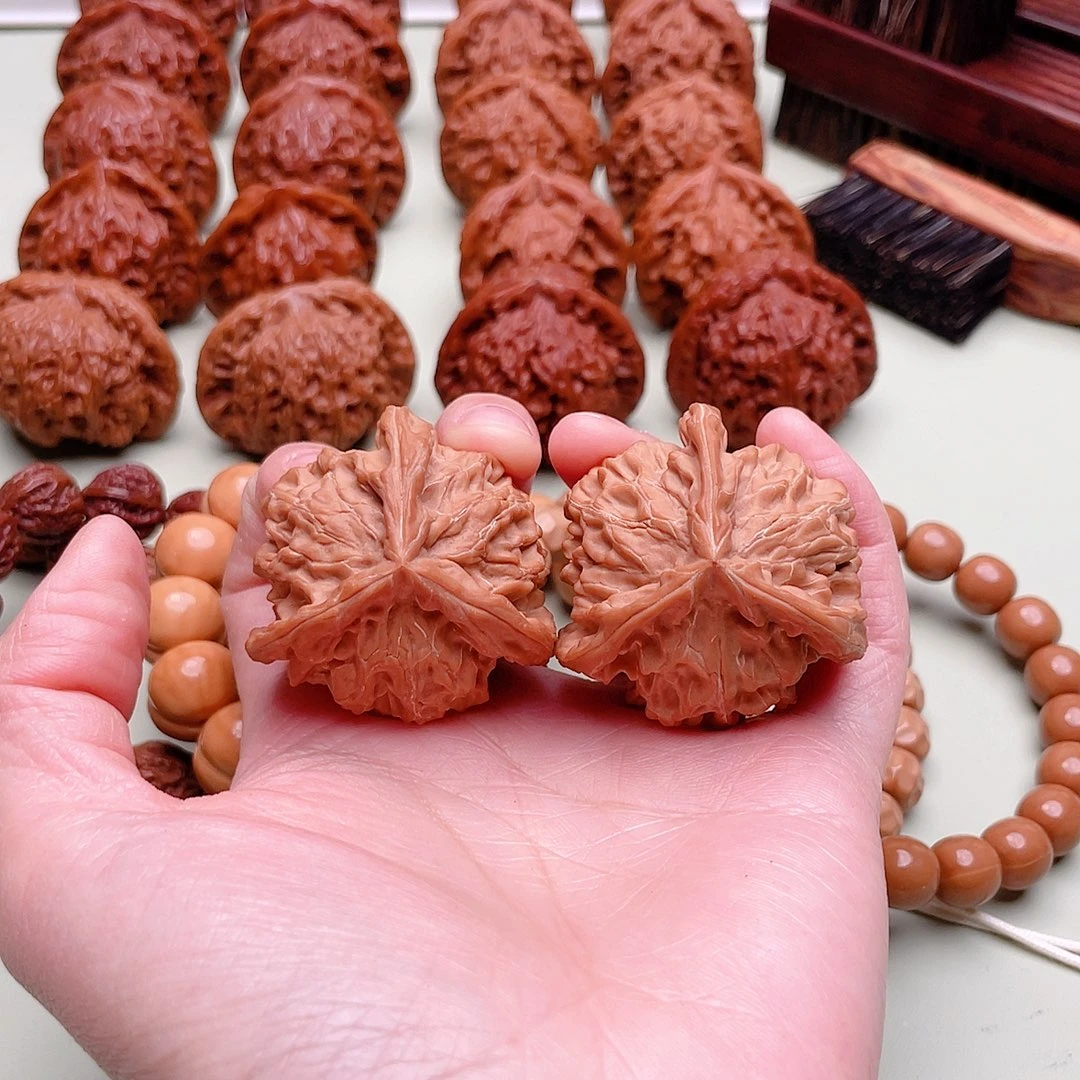 把件文玩核桃盘山三棱41/39