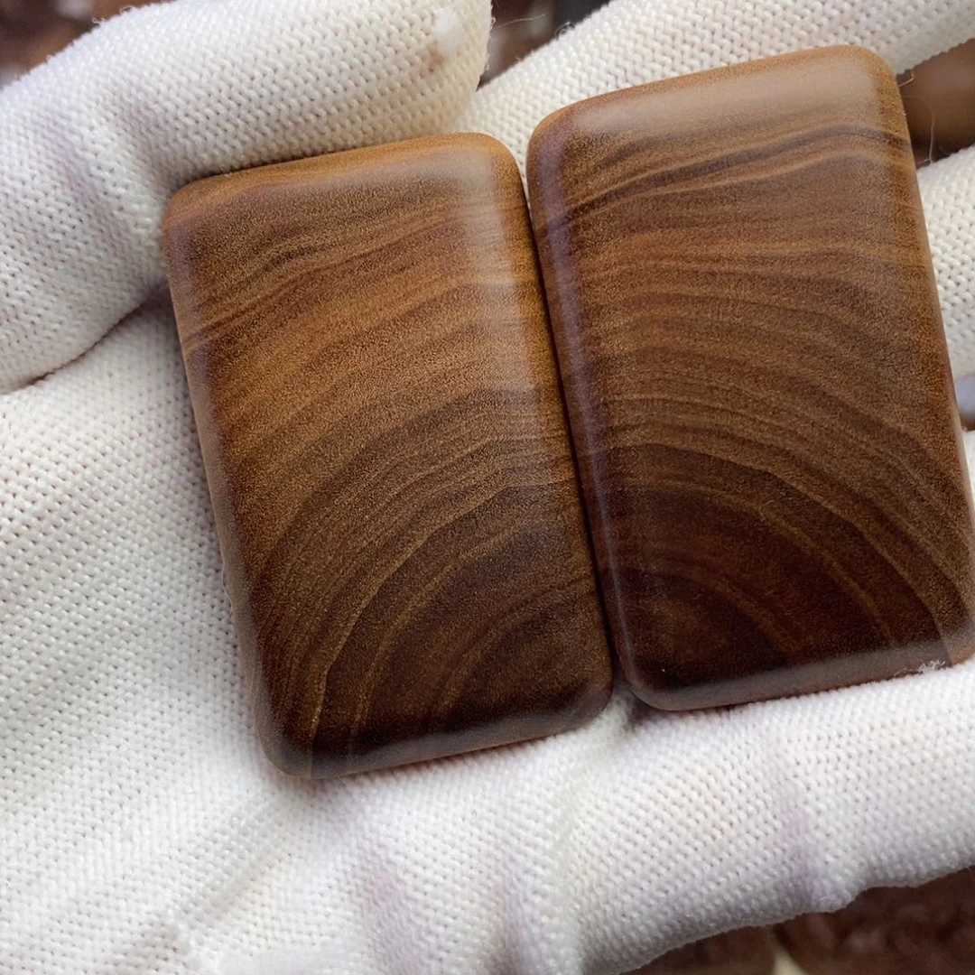 檀香木吊坠印度迈索尔老山檀351无事牌对牌