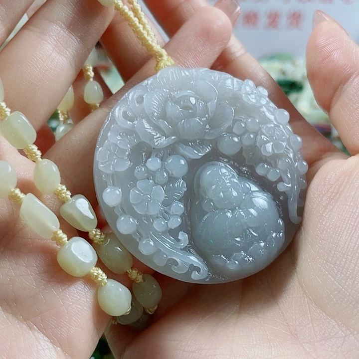 颈饰未镶嵌和田玉