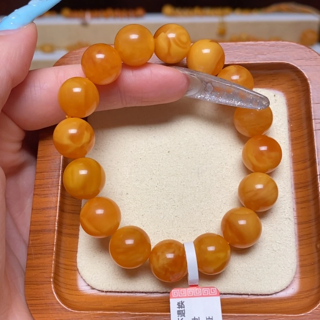 【闪购商品】未镶嵌蜜蜡手链手串