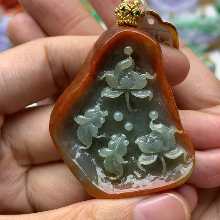 颈饰未镶嵌翡翠翡翠
