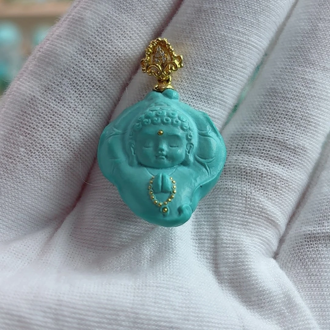 绿松石未镶嵌珠宝奇石