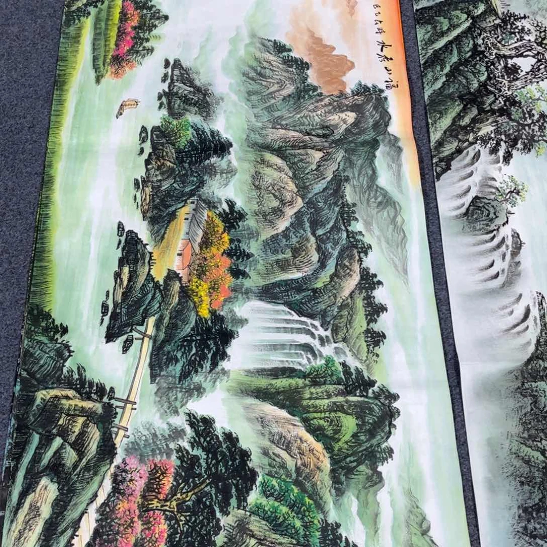 国画国画山水作品欣赏