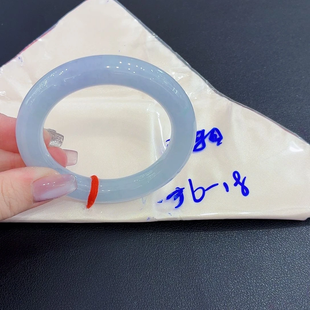 未镶嵌手镯翡翠天然缅甸翡翠手镯56/58