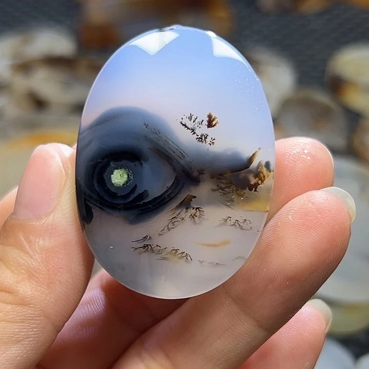 未镶嵌玛瑙/玉髓珠宝半成品