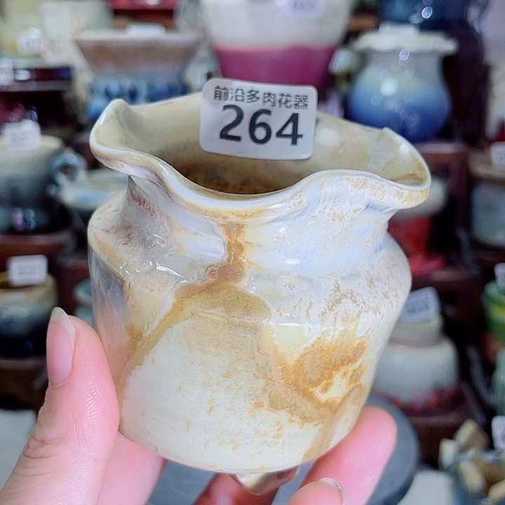 狼盆内口径5高度7（微瑕）