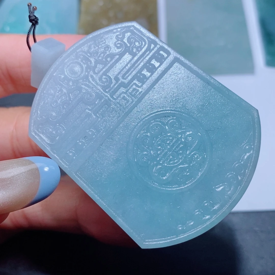 定制翡翠未镶嵌定制毛货翡翠挂件