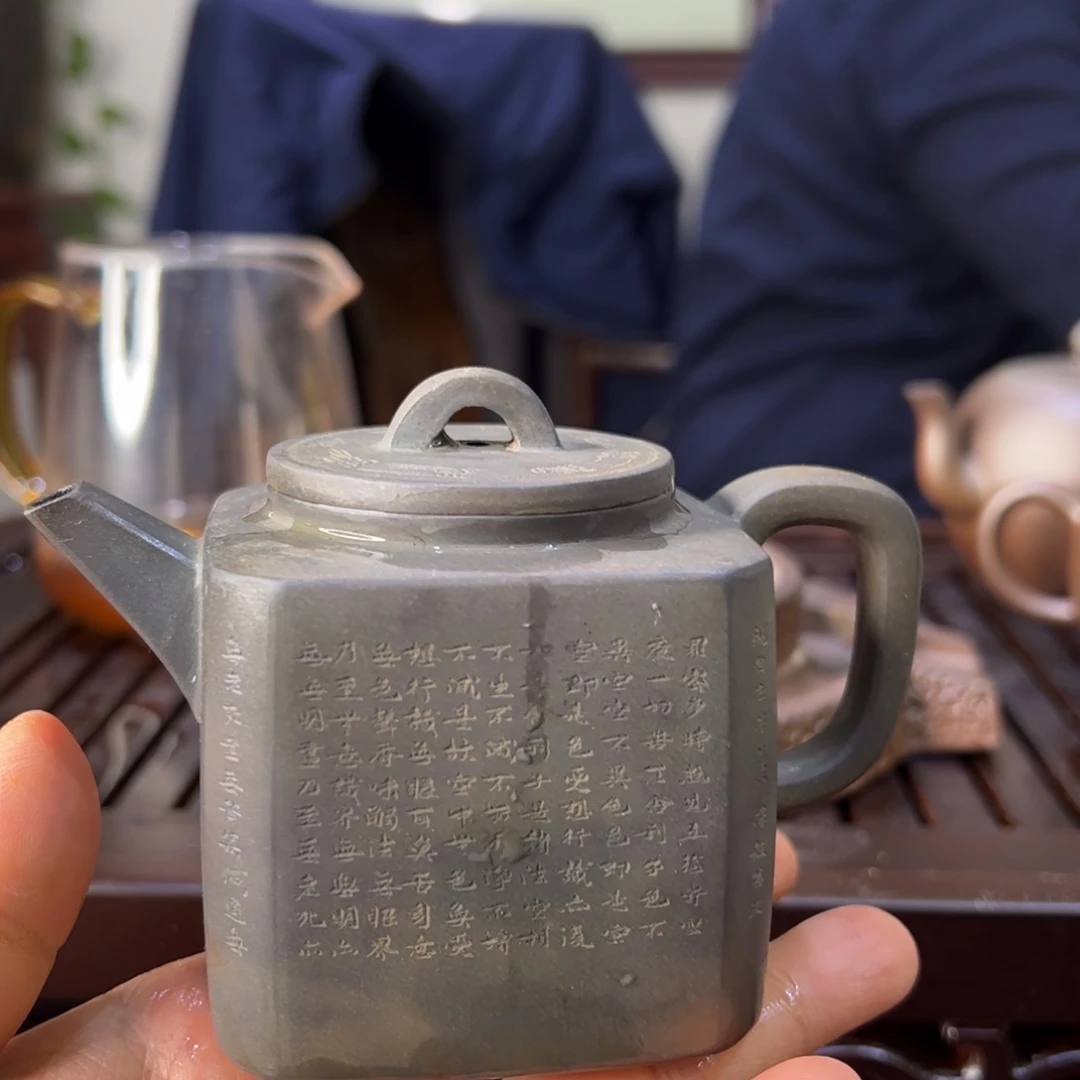 贵台龙窑柴烧茶壶111