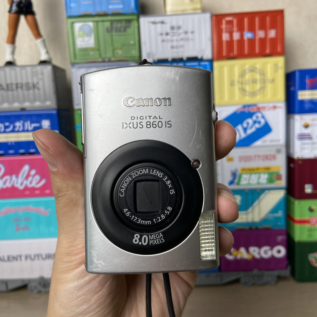 95新 Canon/佳能 【ixus860】3.5倍光学变焦 800万像素 人像出片