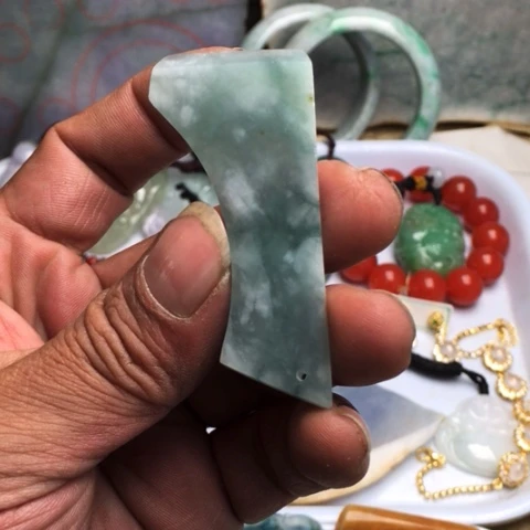 翡翠散珠天然翡翠