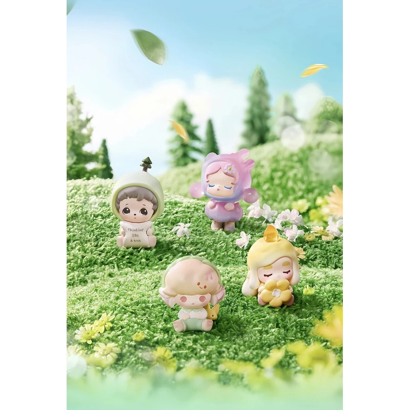 【代拆】泡泡新品萌粒跟我去郊游系列公仔盲盒潮玩摆件