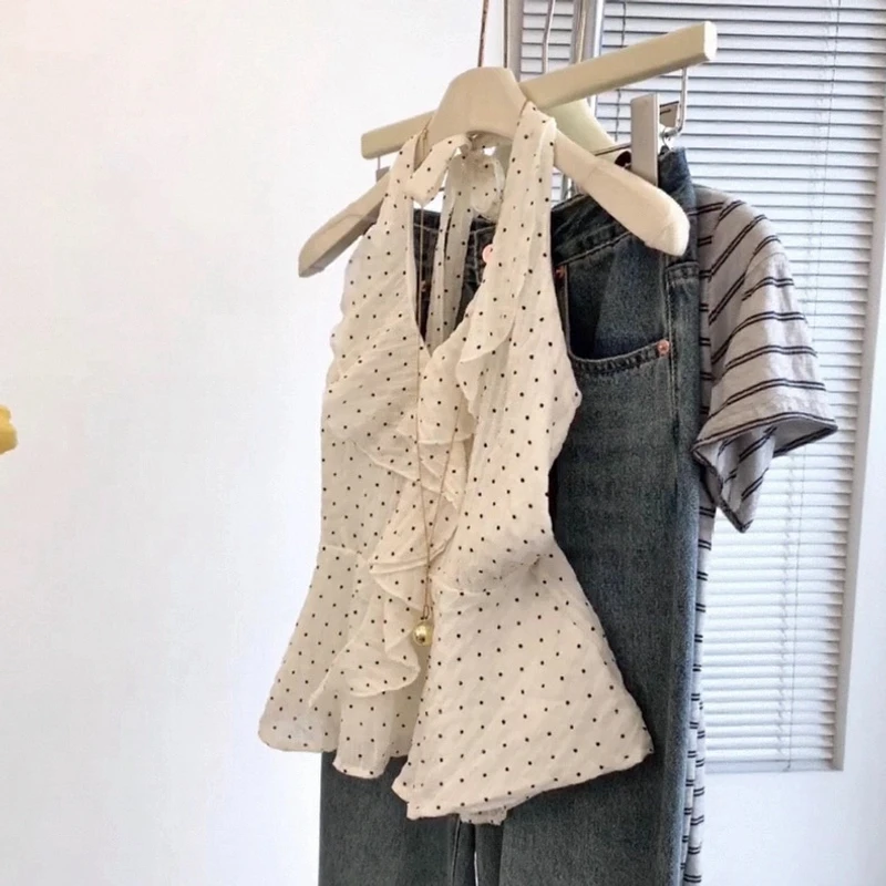 通勤吊带背心时尚碎花女装背带百搭
