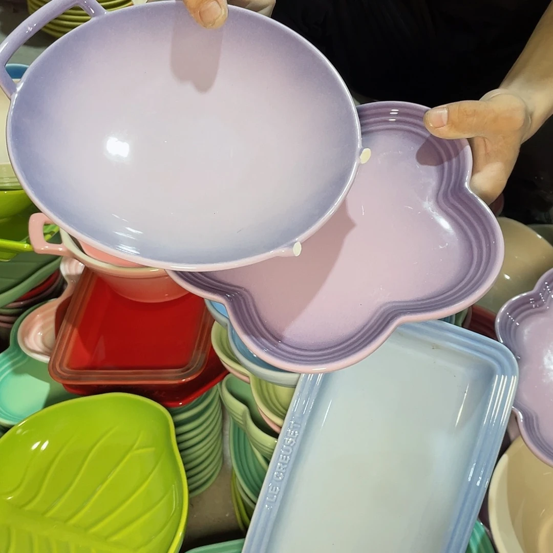瓷片微瑕陶瓷餐具2个装
