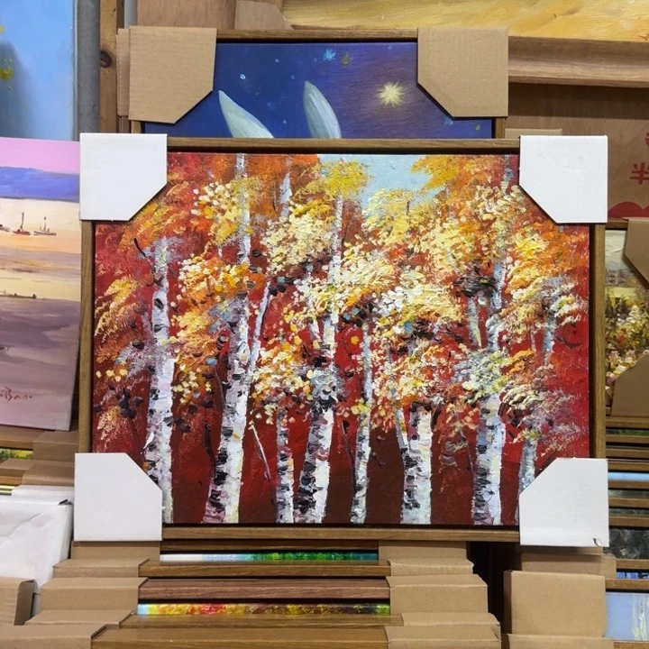 油画油画作品展等活动中